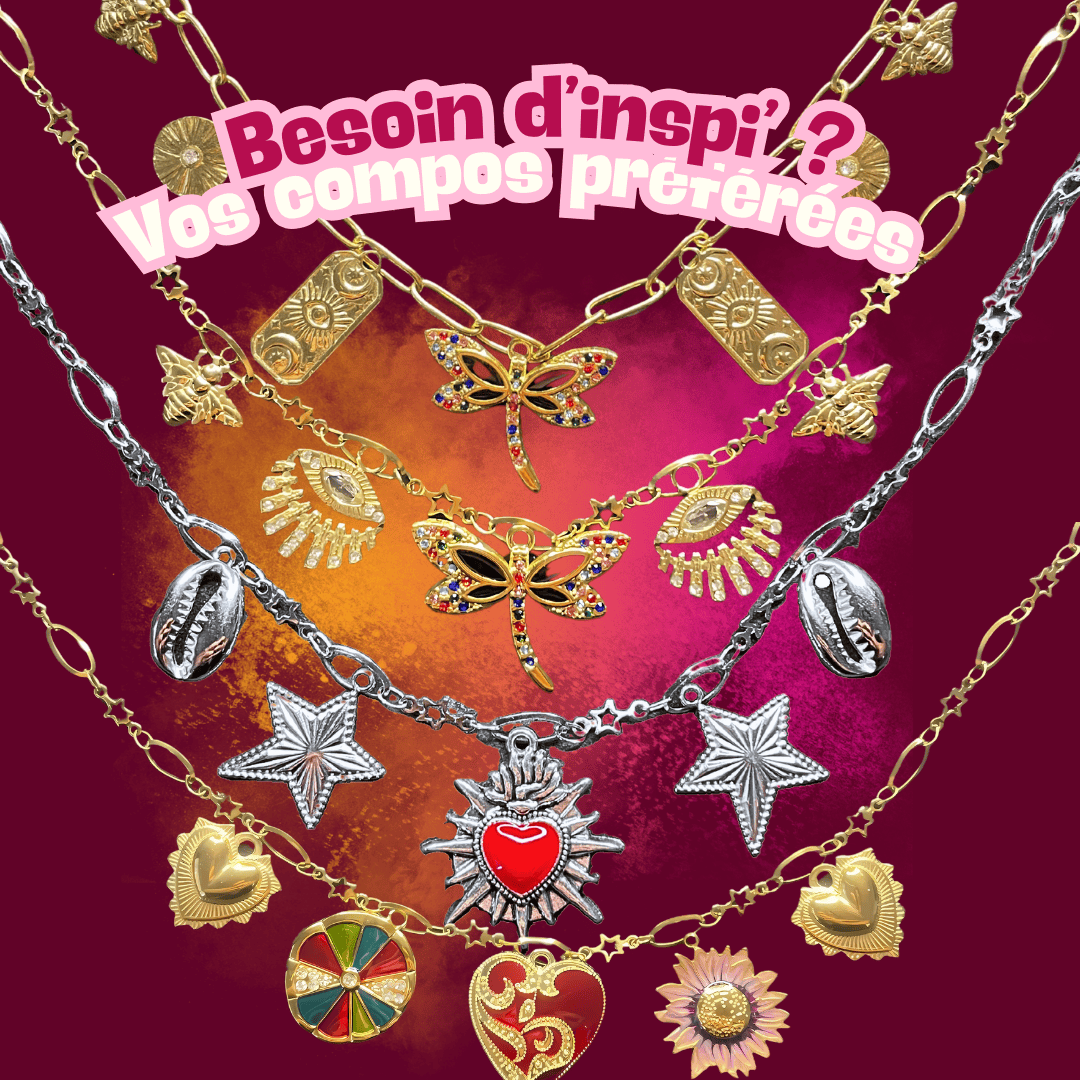 Collier à charms personnalisable