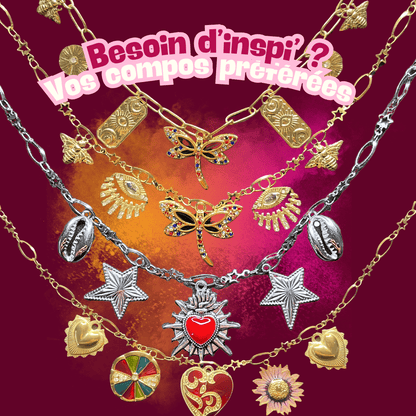 Collier à charms personnalisable